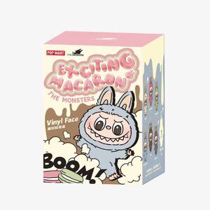 Pop Mart “The Monsters – Exciting Macaron” (Vinyl Face) Blind Box – Sealed